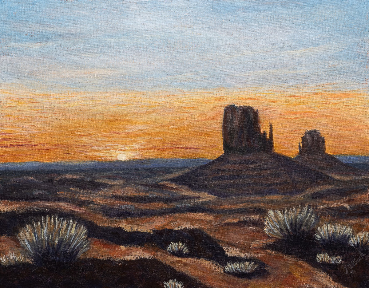 Monument Valley, Arizona, Navajo,, the view hotel, original artwork, landscape art, nature